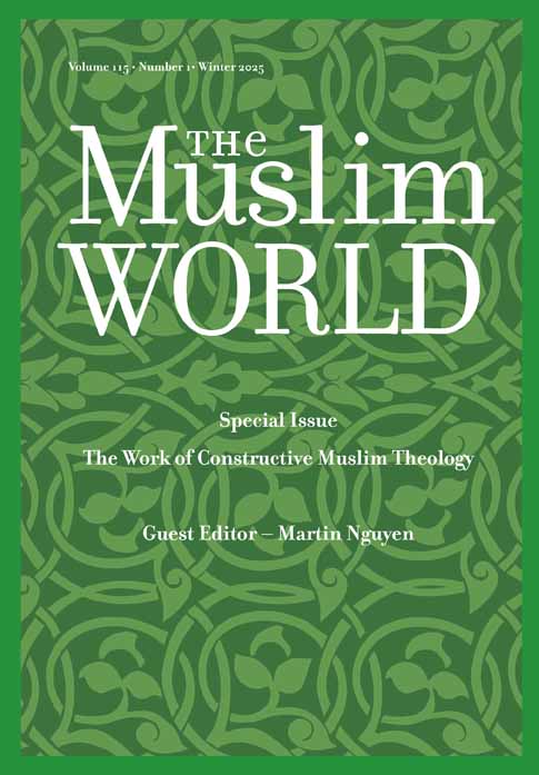 “Constructive Feminist Theology and Islamic Studies.” Muslim World. DOI: 10.1111/muwo.12504